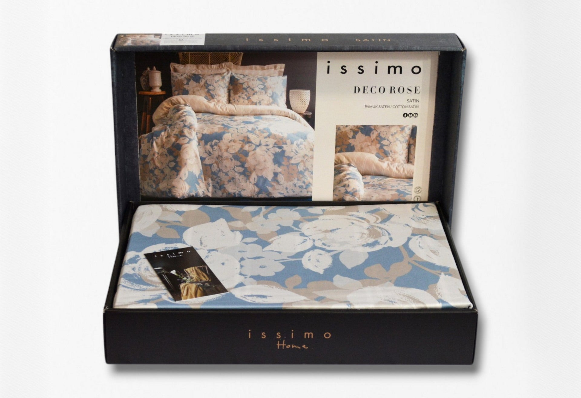 Комплект постільної білизни Issimo Coton Satin 200х220 см Deco Rose