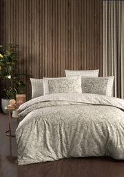 Постільна білизна La Romano Premium Satin 200×220 см Dema Beige