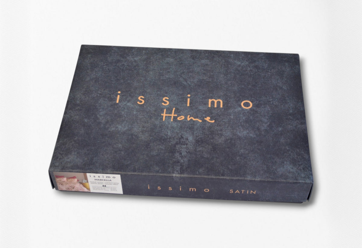 Комплект постільної білизни Issimo Digital Satin 160х220 см сімейний Praxis