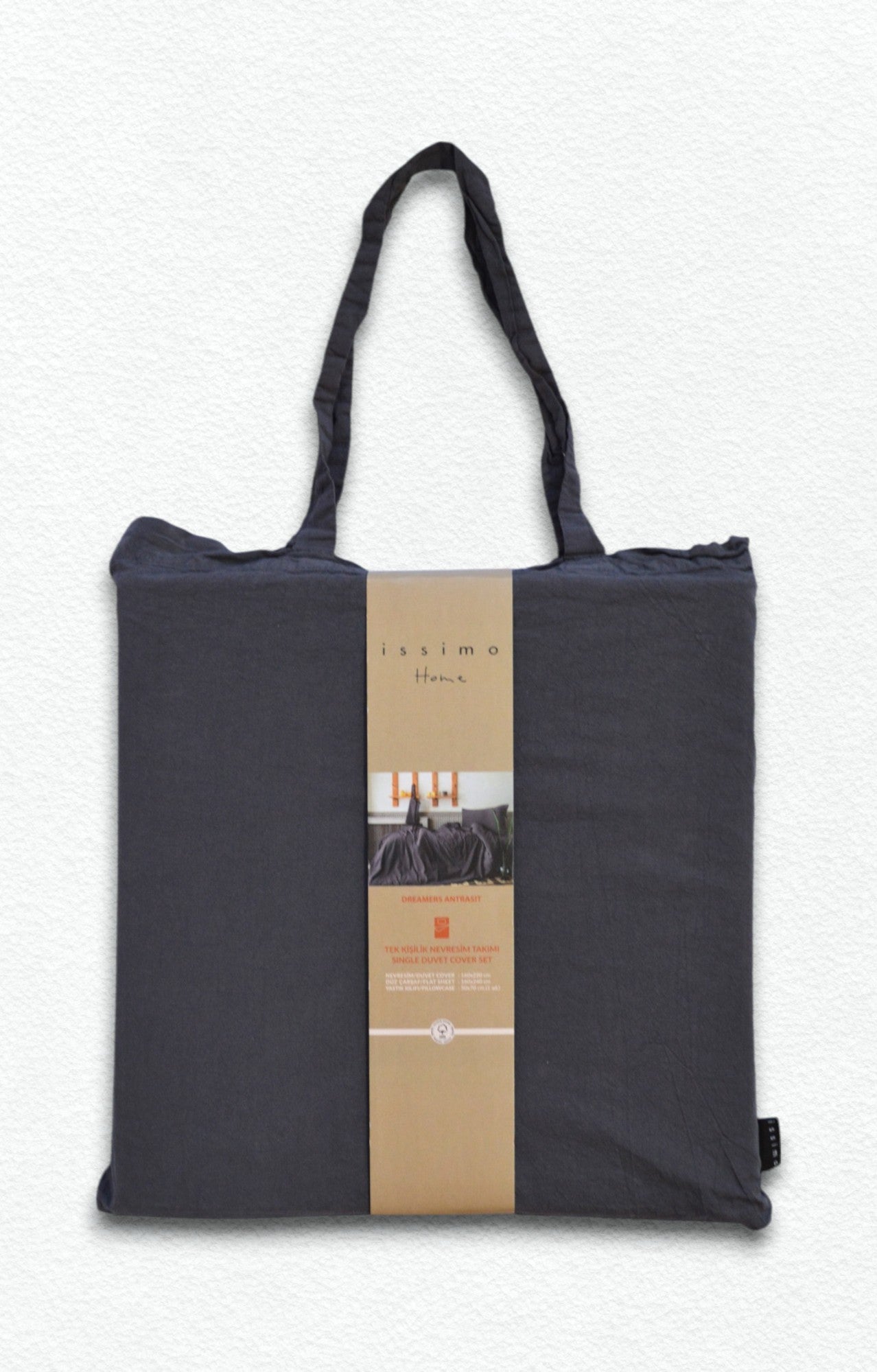 Постільна білизна Issimo Dreamers Poplin 160х220 см Antrasit