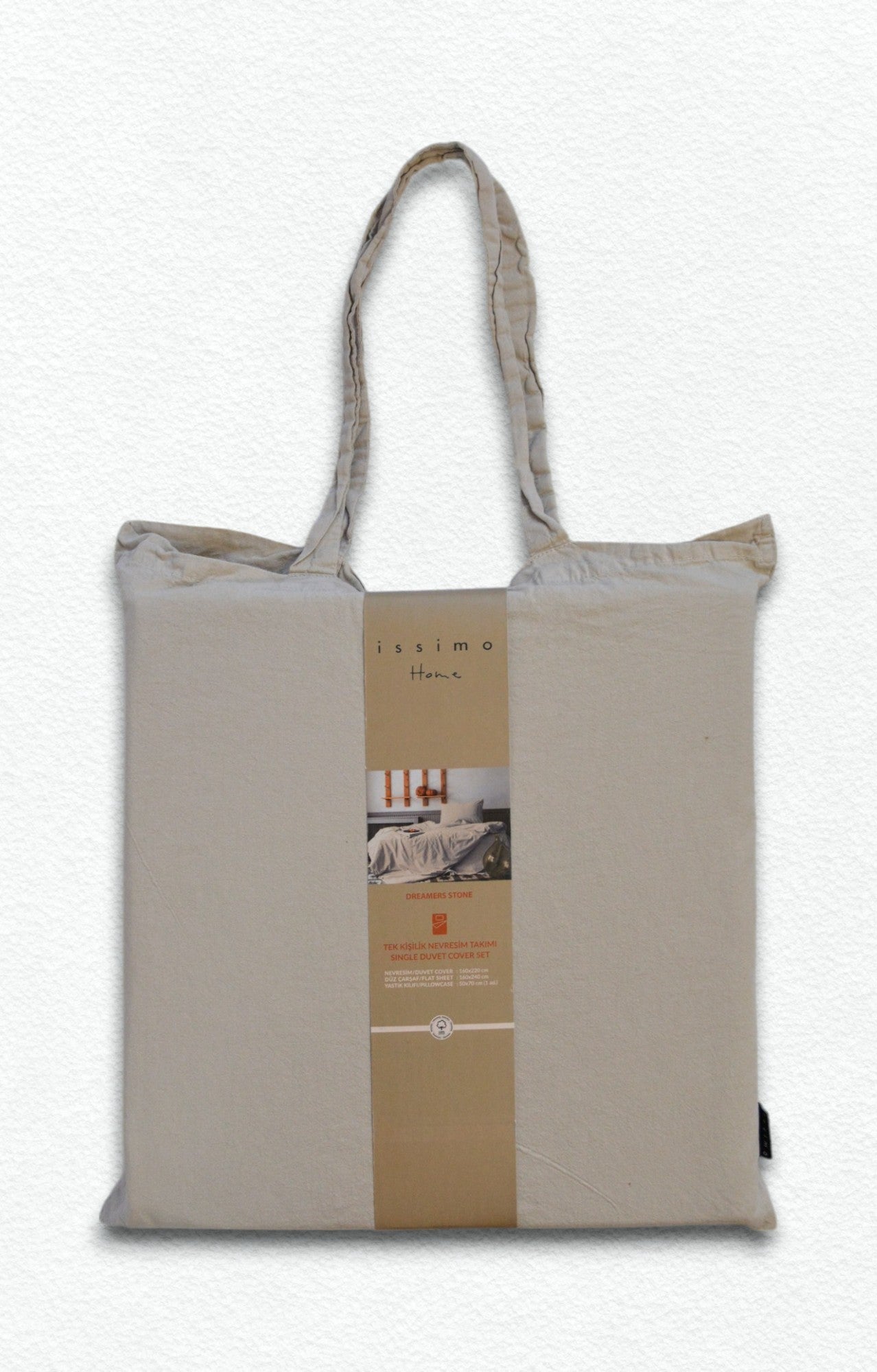 Постільна білизна Issimo Dreamers Poplin 160х220 см  Stone