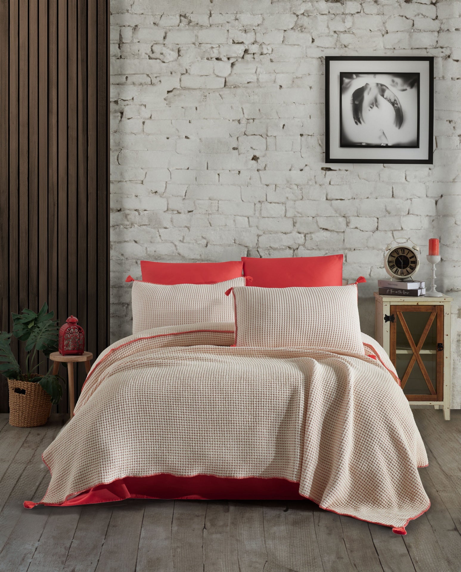 Постільна білизна з покривалом Dantela Satin 240 x 260 см Drina Mercan