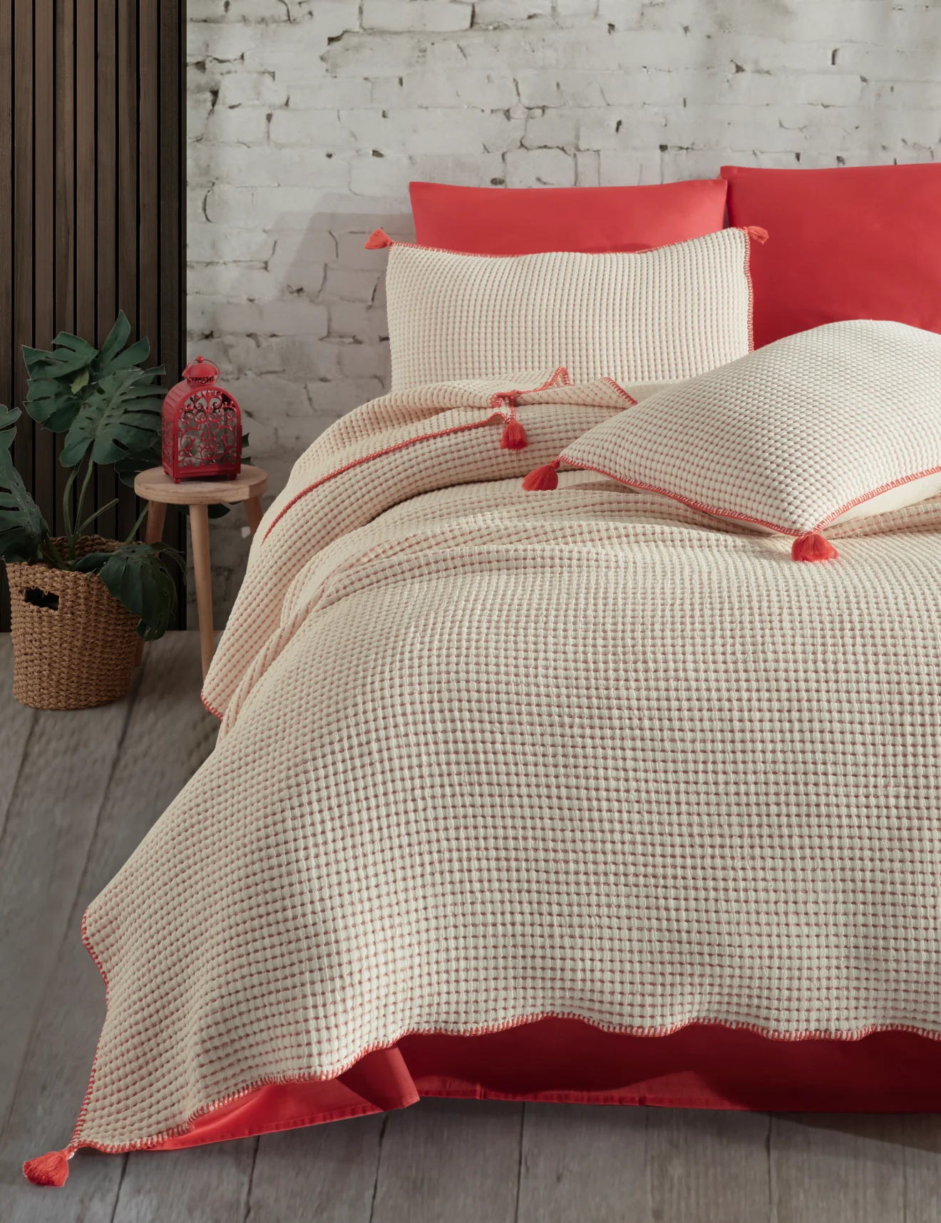 Постільна білизна з покривалом Dantela Satin 240 x 260 см Drina Mercan