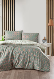 Постільна білизна First Choice Homesko Ranforse сімейний 160 х 220 см Eldon Green