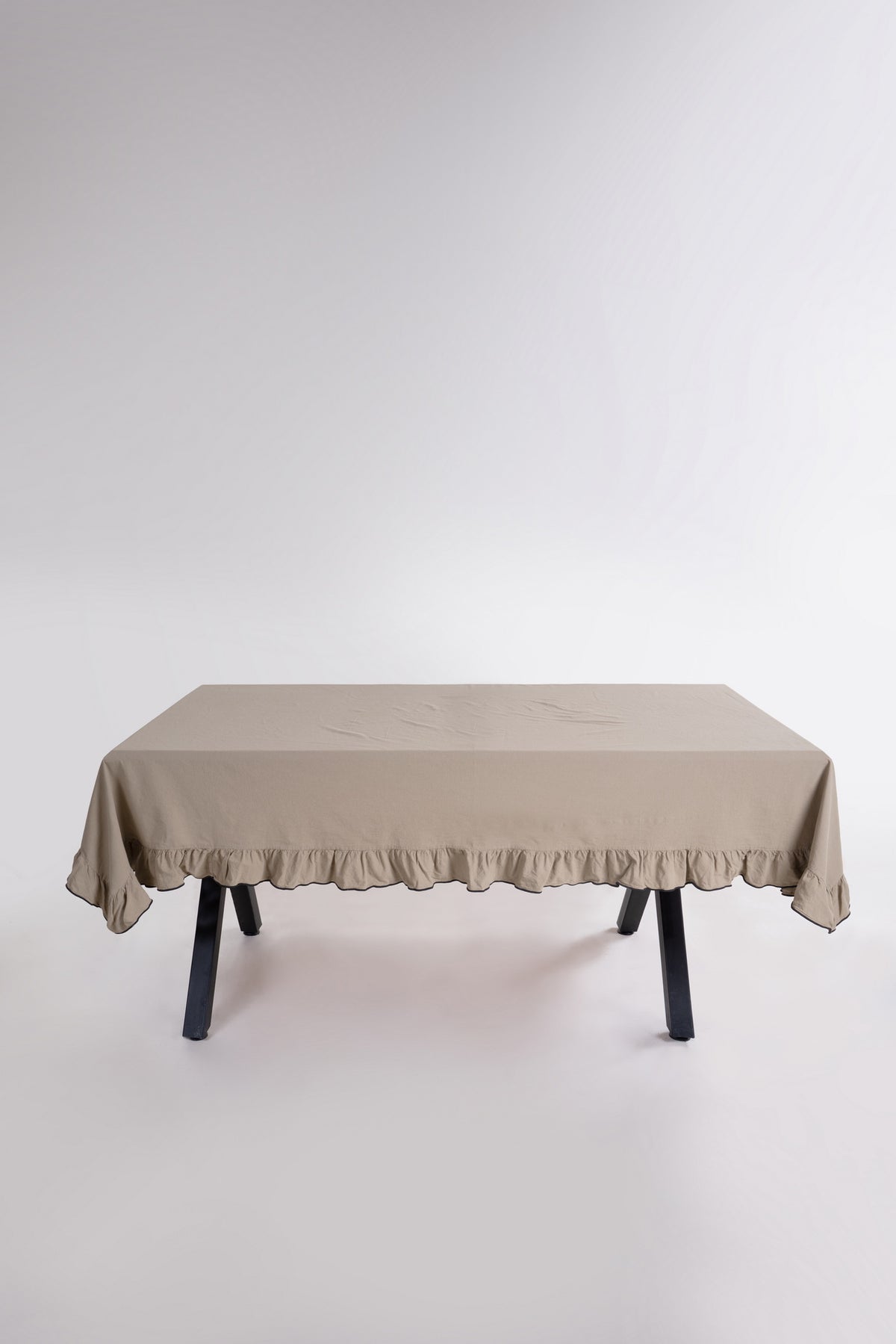 Скатертина з вареної бавовни Limasso Exclusive Esualte 160×220 см. Akdeniz Yesili