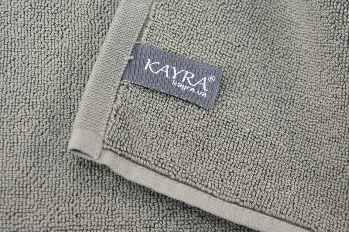 Рушник-килимок EXP-2 Kayra 50х80 см для ніг хакі