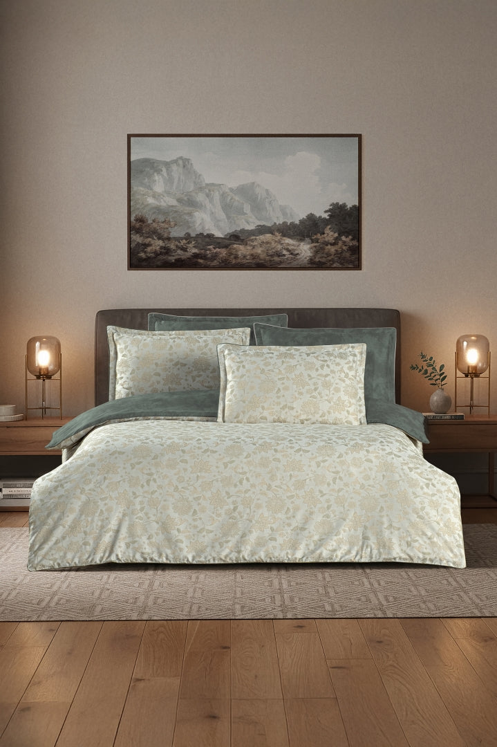 Постільна білизна La Romano Mona Premium Satin 300TC 200×220см Edesa Beige