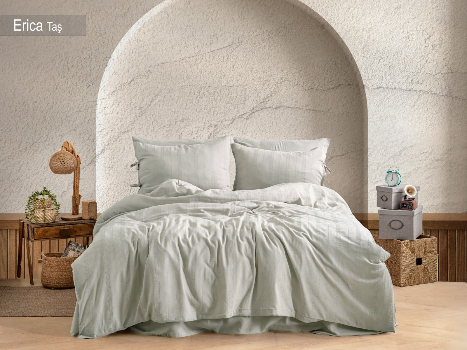 Постільна білизна Pupilla Natural Series 200 х 220 см Erica Tas