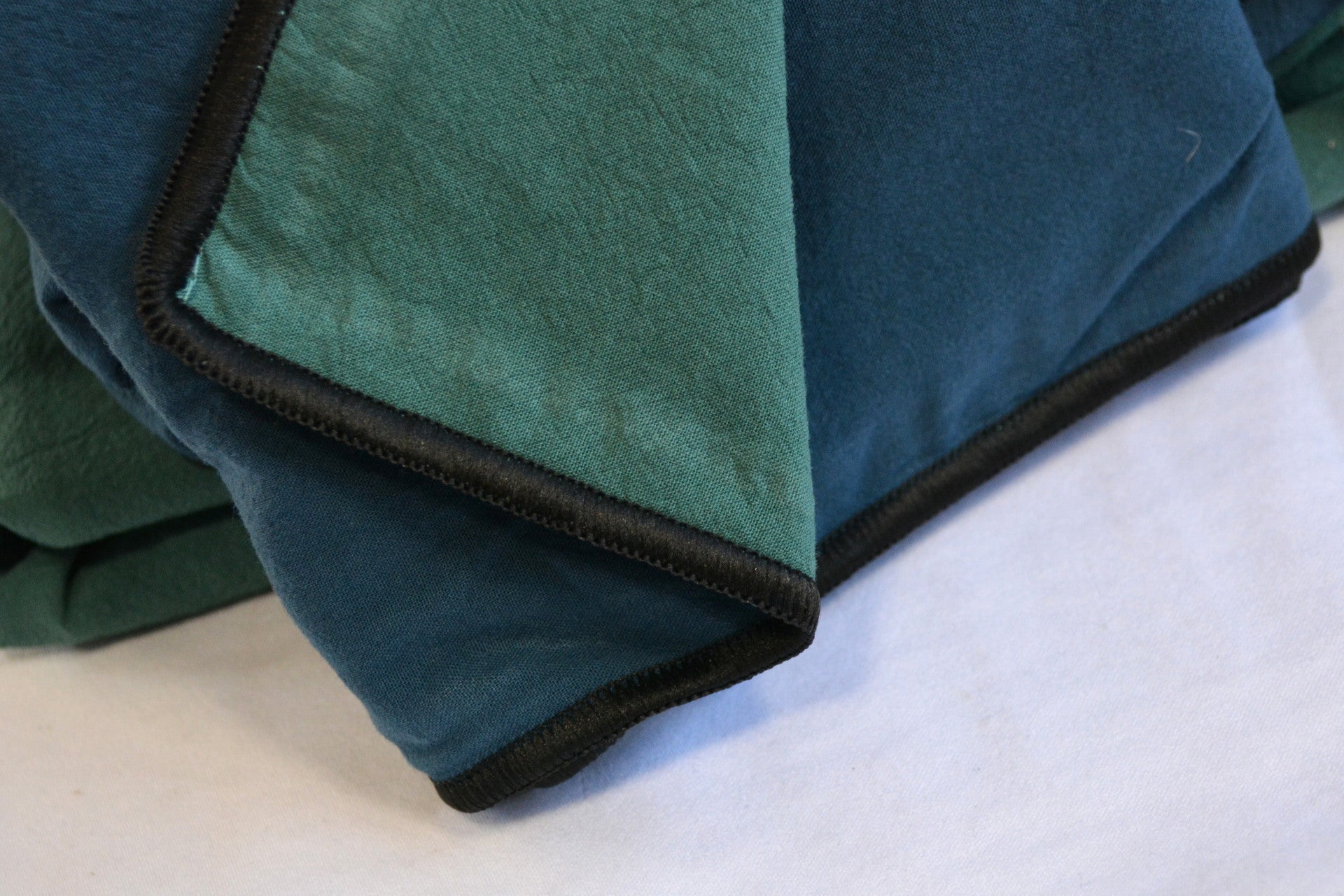 Постільна білизна Limasso Stonewashed Essualte 200 х 220 см Dress Blue - Dark Green