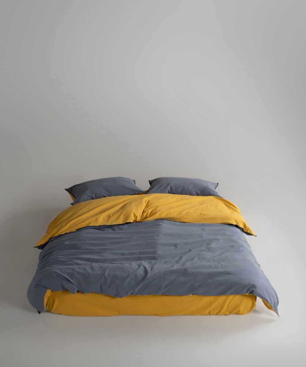 Постільна білизна Limasso Stonewashed Essualte 200 х 220 см Honey - Castle Rock