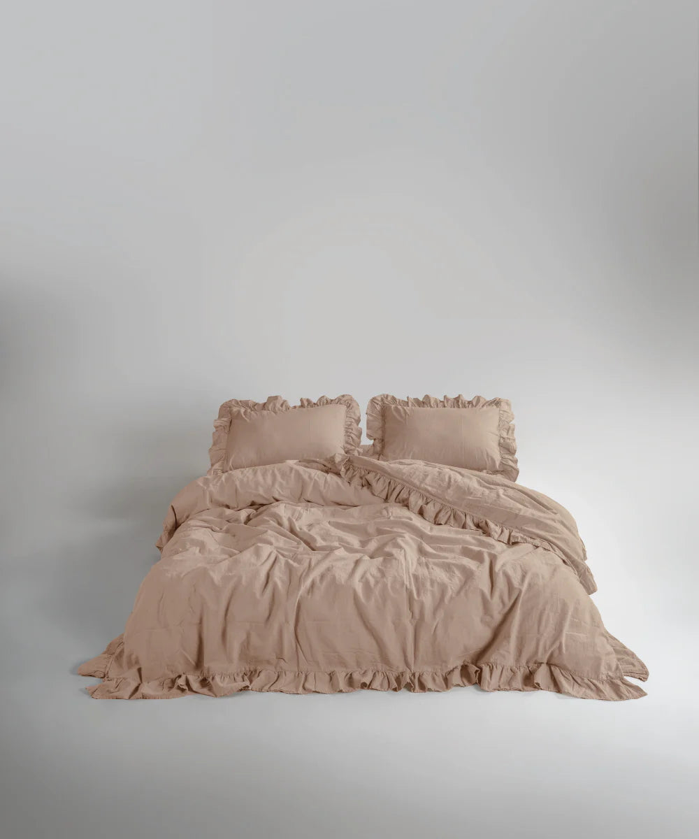 Постільна білизна Limasso Stonewashed Exclusive 200 х 220 см Akdeniz Beji