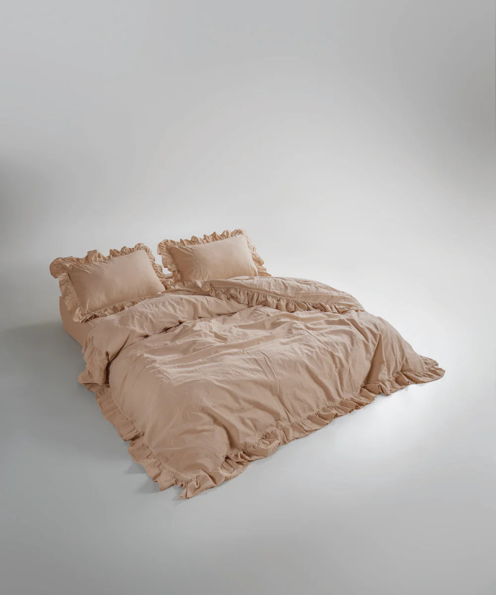 Постільна білизна Limasso Stonewashed Exclusive 200 х 220 см Akdeniz Beji