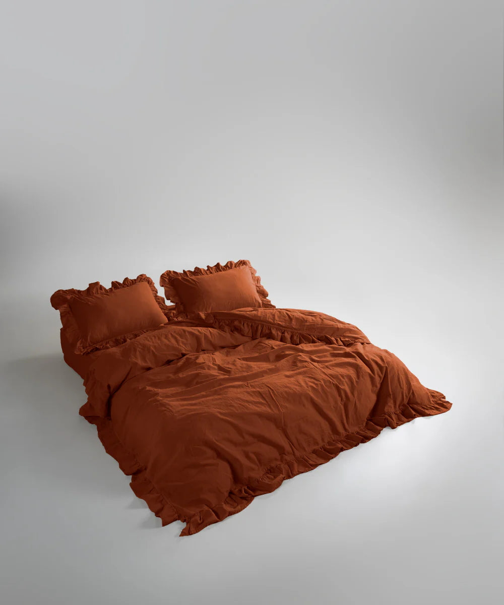 Постільна білизна Limasso Stonewashed Exclusive 200 х 220 см Automne