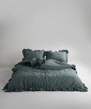 Постільна білизна Limasso Stonewashed Exclusive Ranforse 200 х 220 см Castle Rock