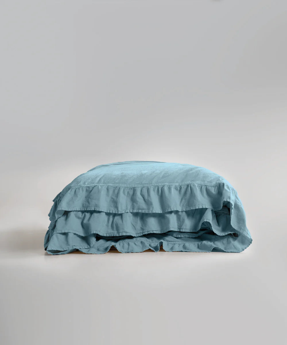 Постільна білизна Limasso Exclusive Сімейний (2 шт 160 х 220 см) Mineral Blue