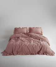 Постільна білизна Limasso Stonewashed Exclusive 200 х 220 см Old Rose