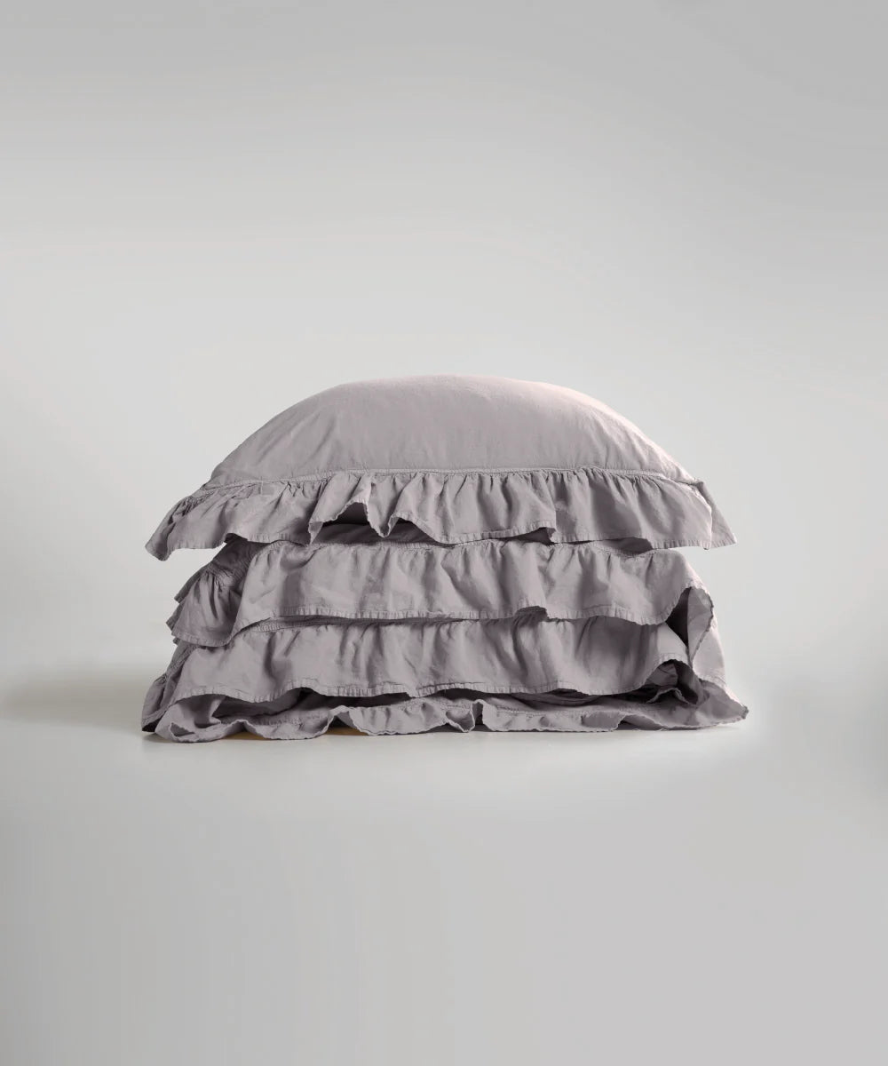 Постільна білизна Limasso Stonewashed Exclusive 160 х 220 см Opal Grey