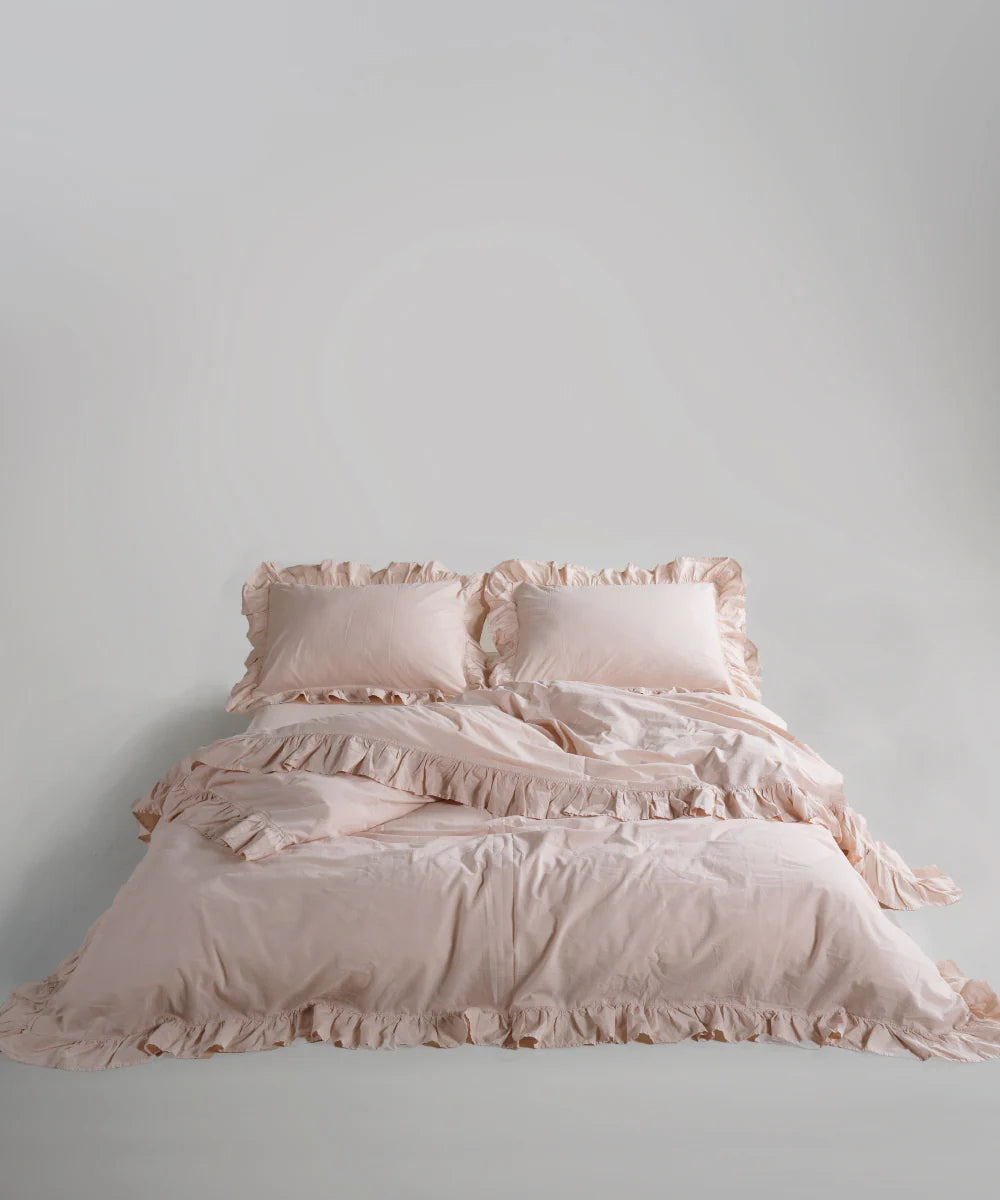 Постільна білизна Limasso Stonewashed Exclusive Ranforse 200 х 220 см Pristine