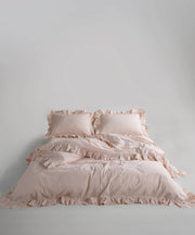 Постільна білизна Limasso Stonewashed Exclusive Ranforse 200 х 220 см Pristine