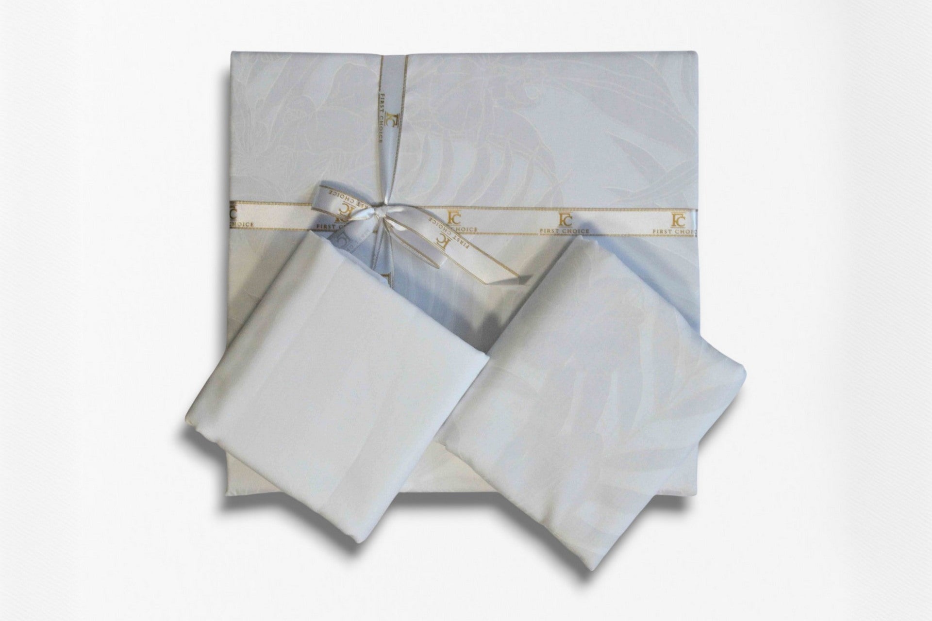 Постільна білизна First Choice Cotton Satin 160х220 Lucas White
