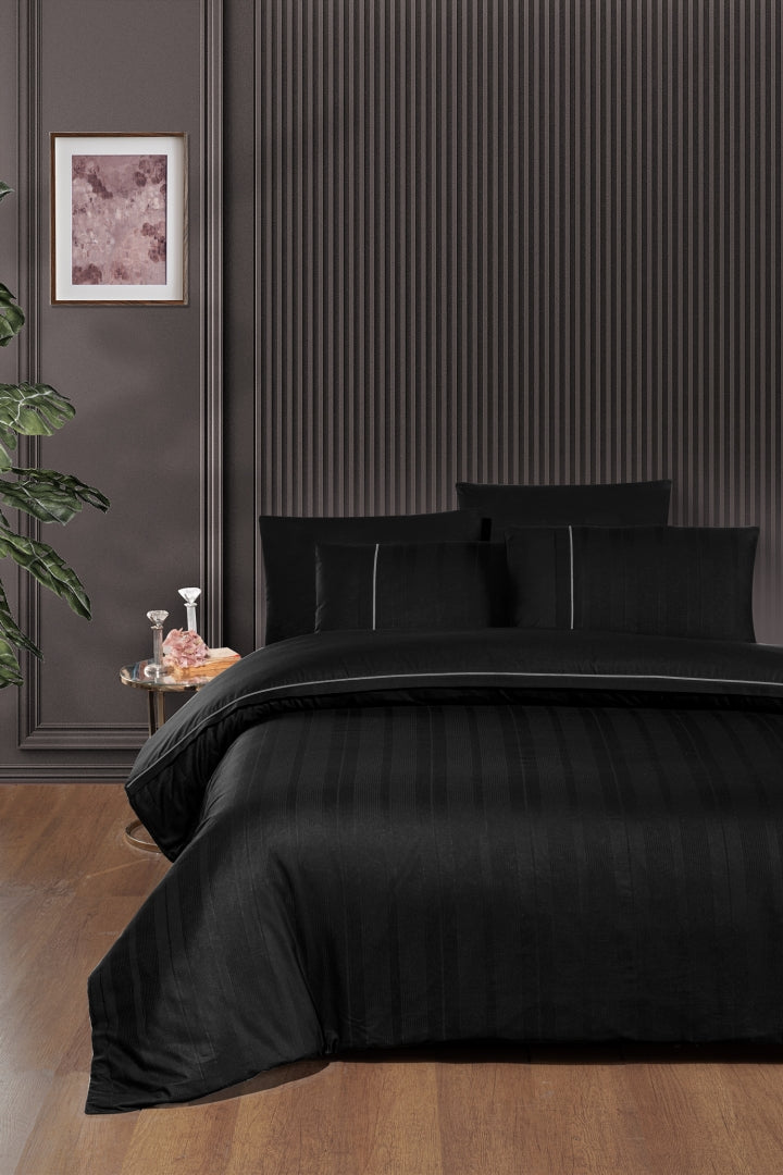 Постільна білизна First Choice Ranforce Deluxe DARK 200 х 220 см Fredan Black