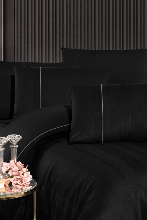 Постільна білизна First Choice Ranforce Deluxe DARK 200 х 220 см Fredan Black