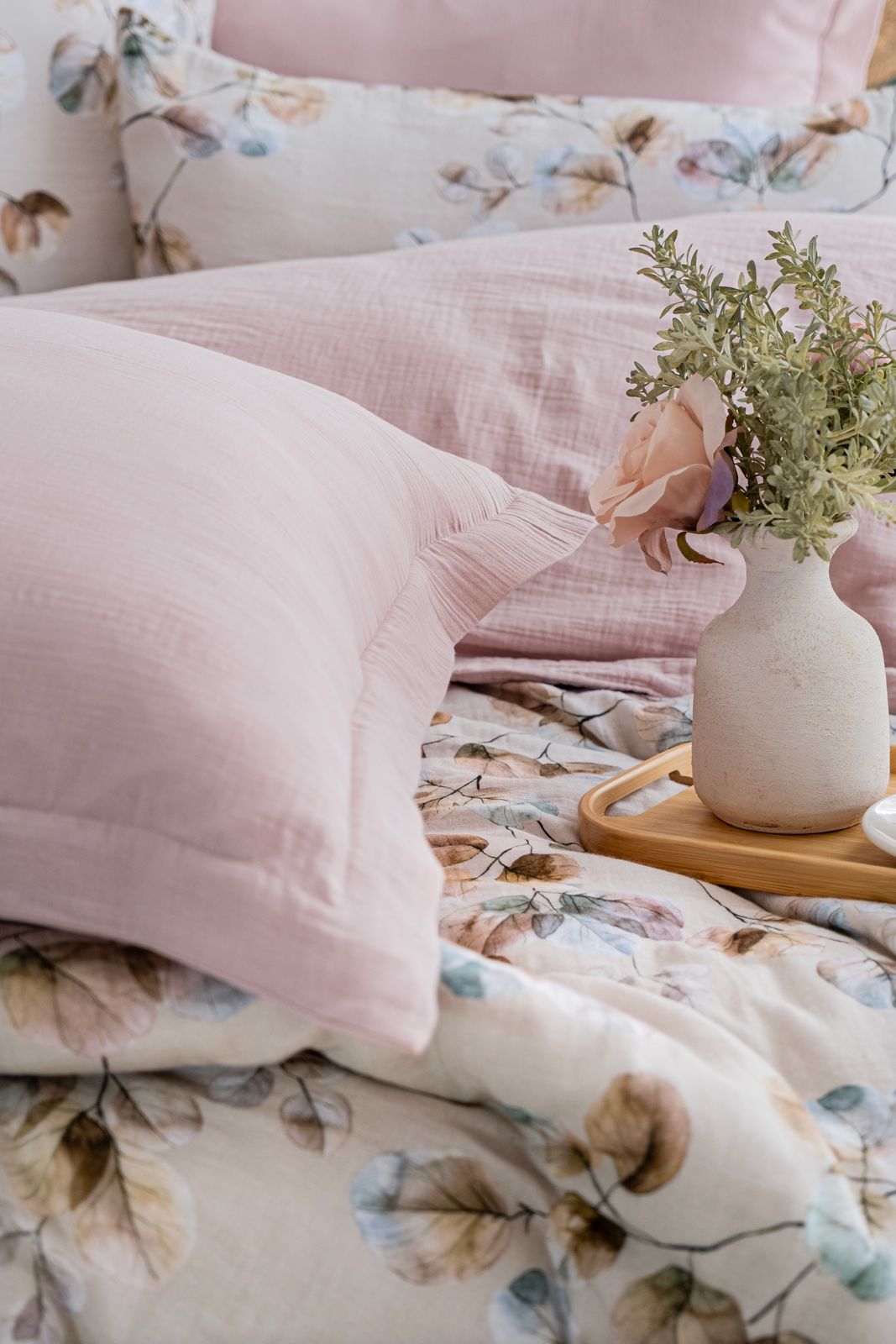 Комплект постільної білизни Saheser Digital Muslin 200х220 см Fantasia