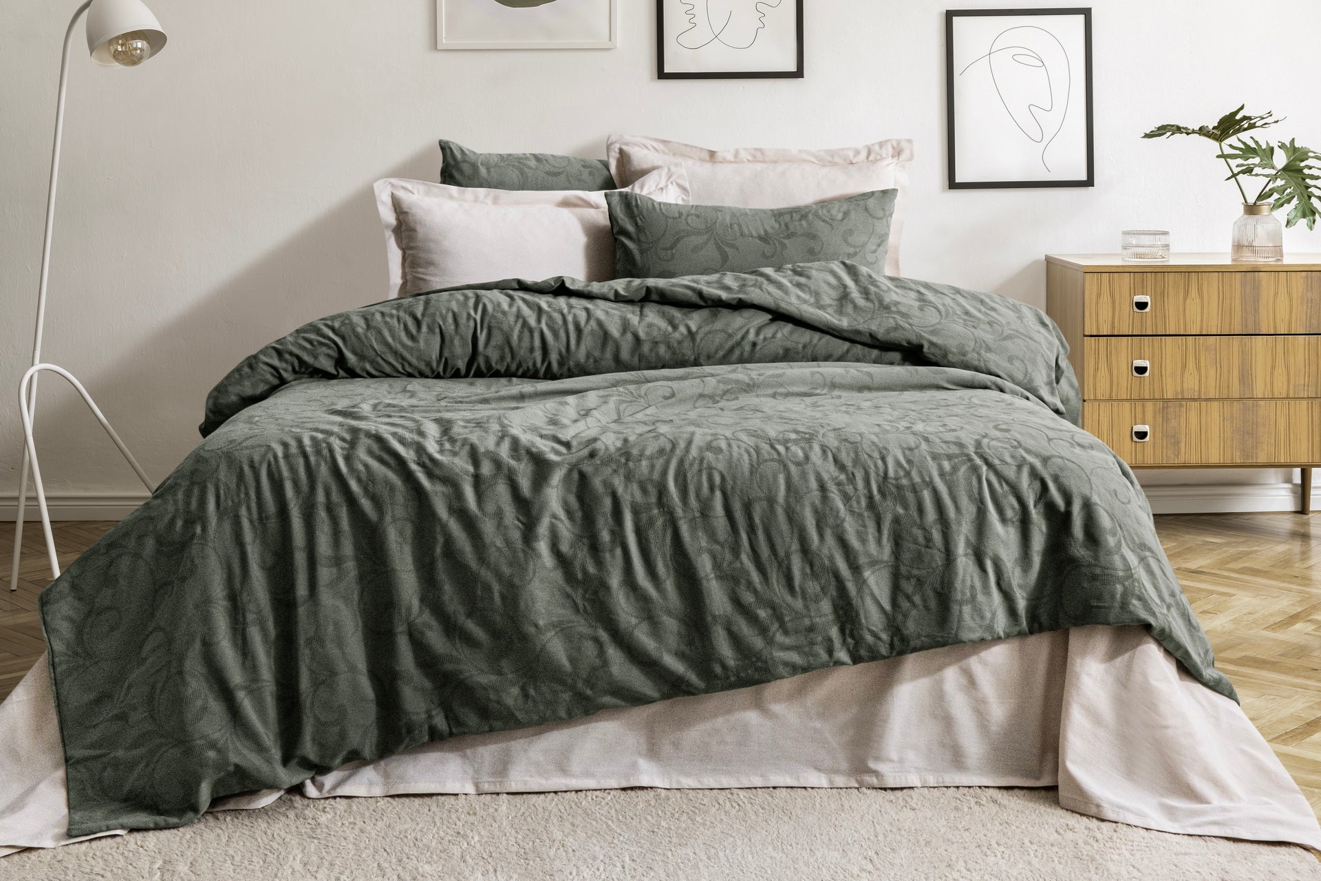 Постільна білизна Saheser Luxury Jacquard 200 х 220 см Fayel