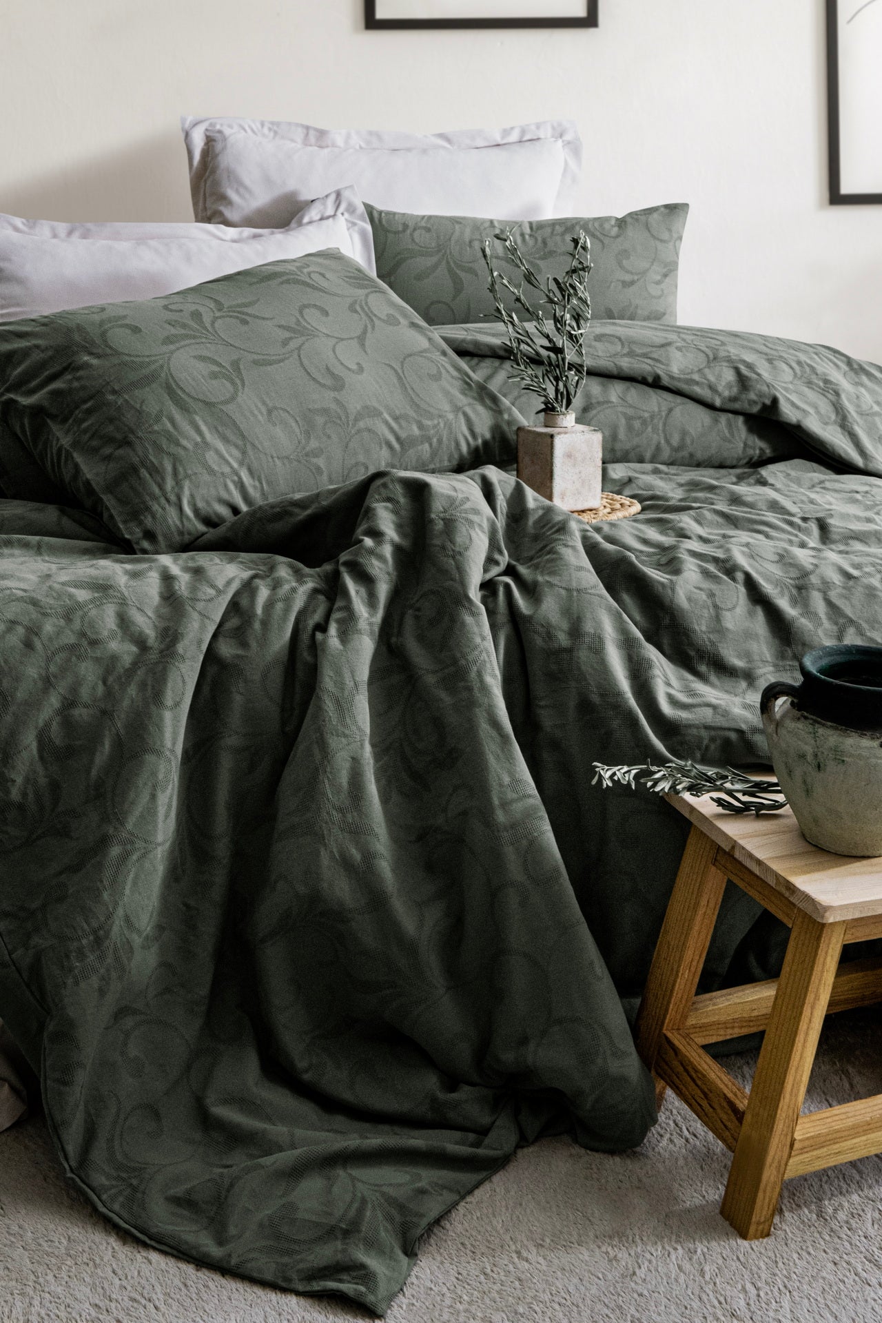 Постільна білизна Saheser Luxury Jacquard 200 х 220 см Fayel