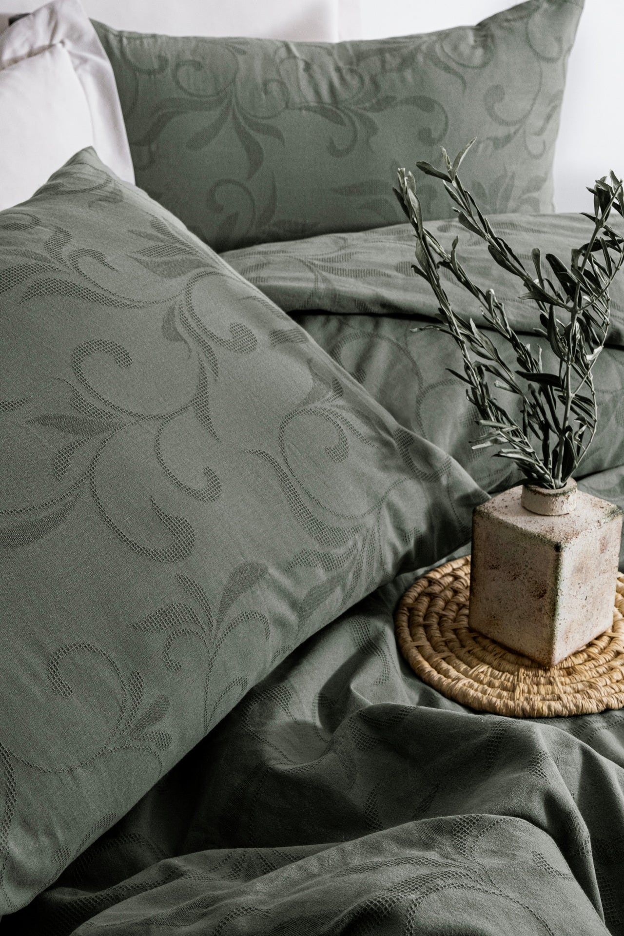 Постільна білизна Saheser Luxury Jacquard 200 х 220 см Fayel