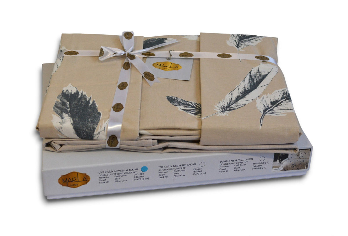 Постільна білизна Marla Ranforse 200 х 220 см Feather