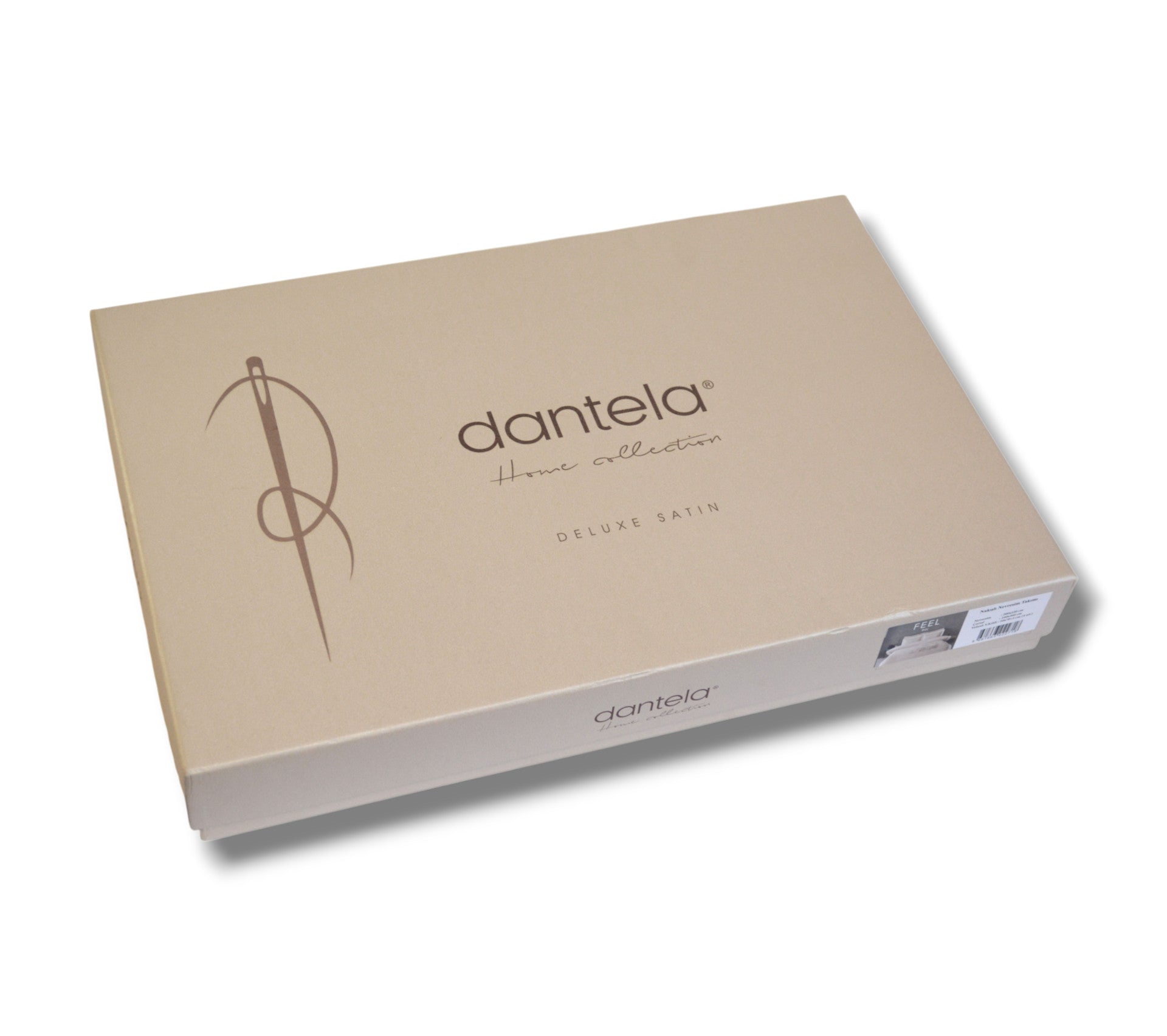 Комплект постільної білизни Dantela Digital Satin 200х220 см Feel Mint