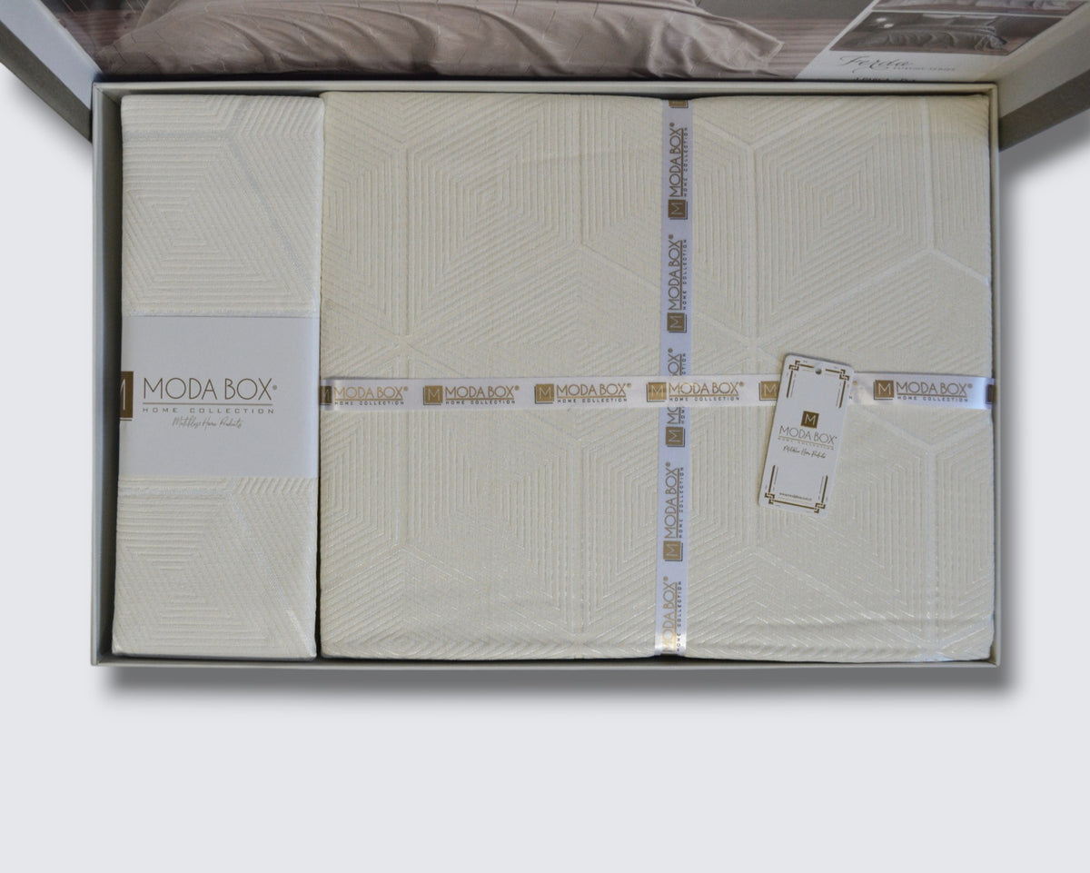 Покривало Modabox 240х260 см Ferda Krem