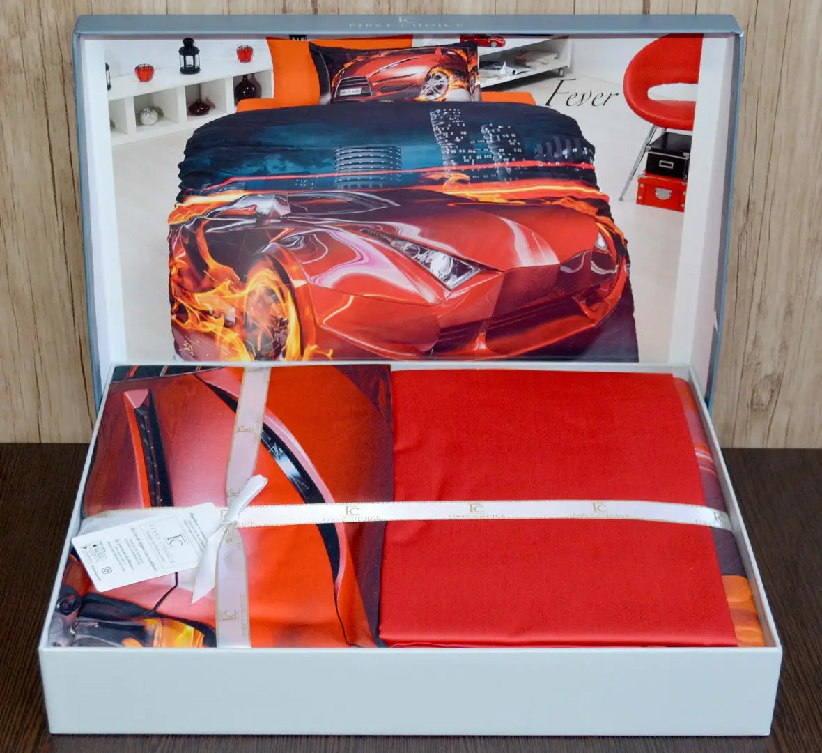 Постільна білизна First Choice 3D Satin 160x220 Fever