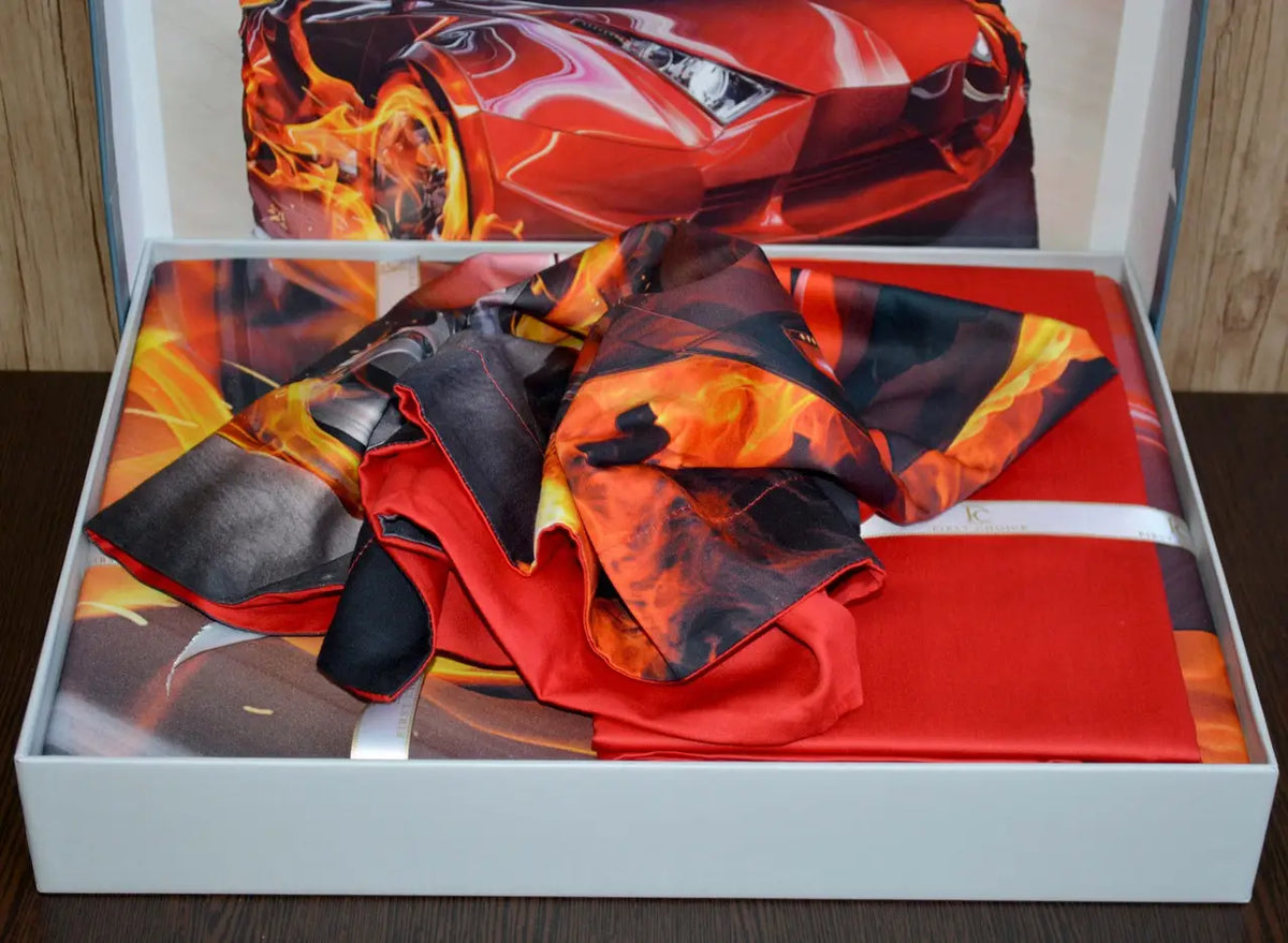 Постільна білизна First Choice 3D Satin 160x220 Fever