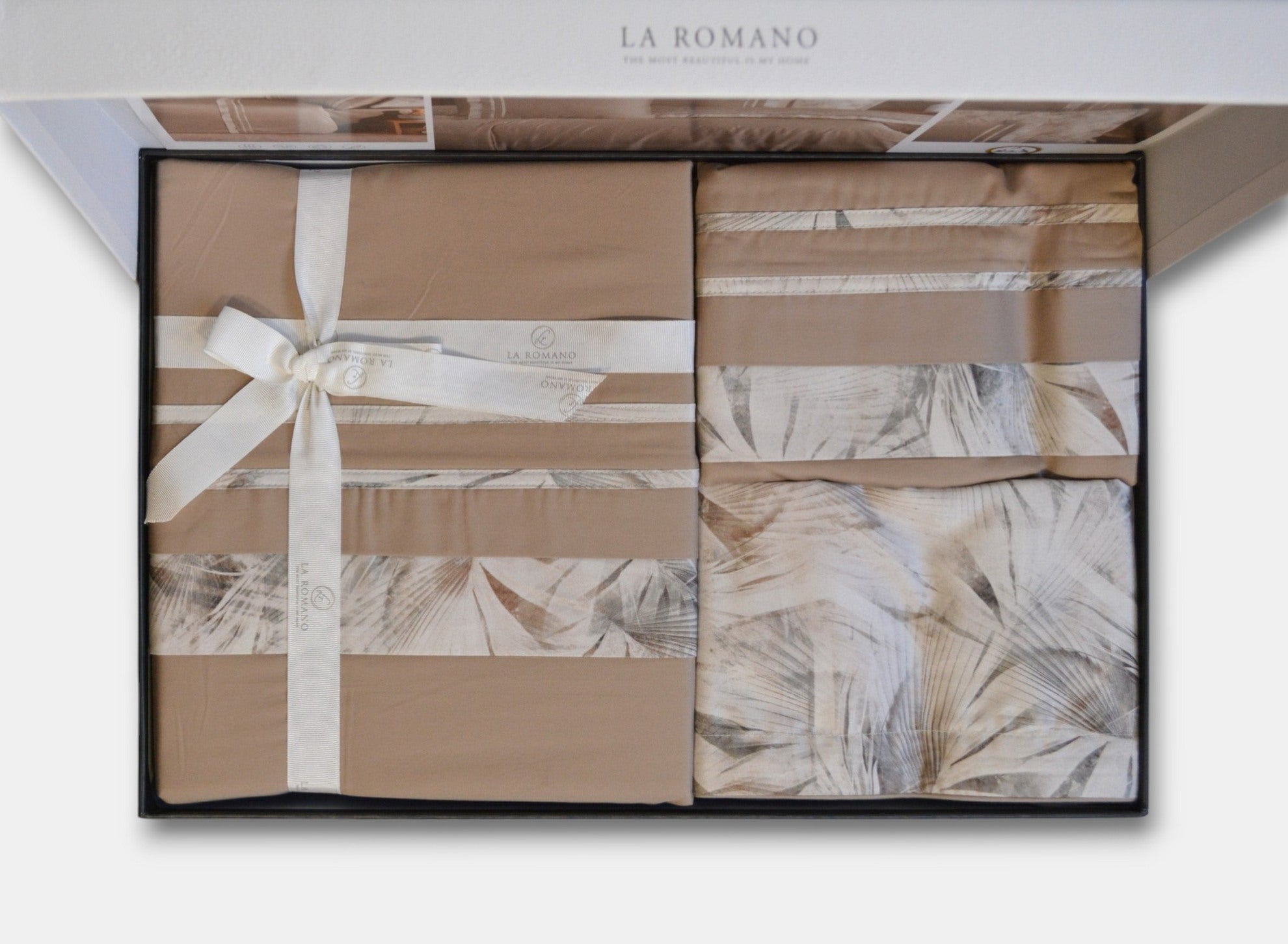 Постільна білизна La Romano Silk Satin 200×220 см Florence Rock