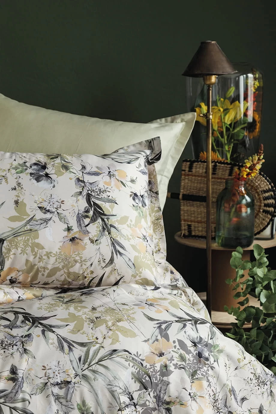 Комплект постільної білизни Issimo Digital Satin 300 TC 200х220 см Fresco