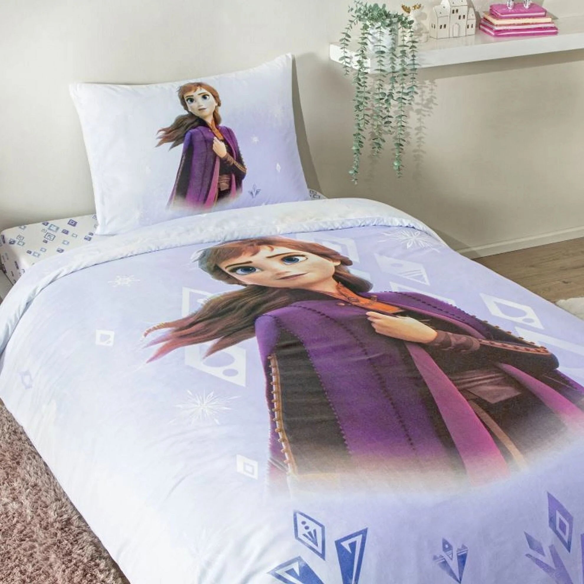 Постільна білизна TAC Disney 160×220 см Frozen Diamond