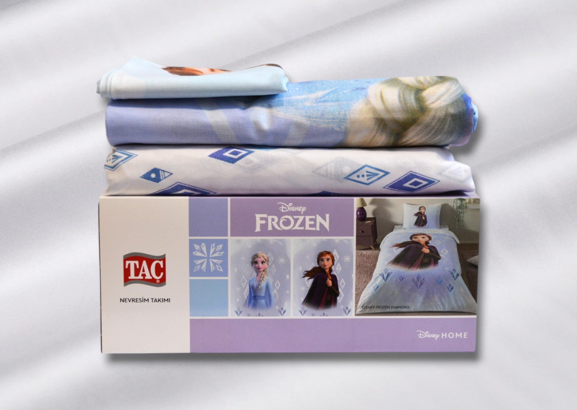 Постільна білизна TAC Disney 160×220 см Frozen Diamond