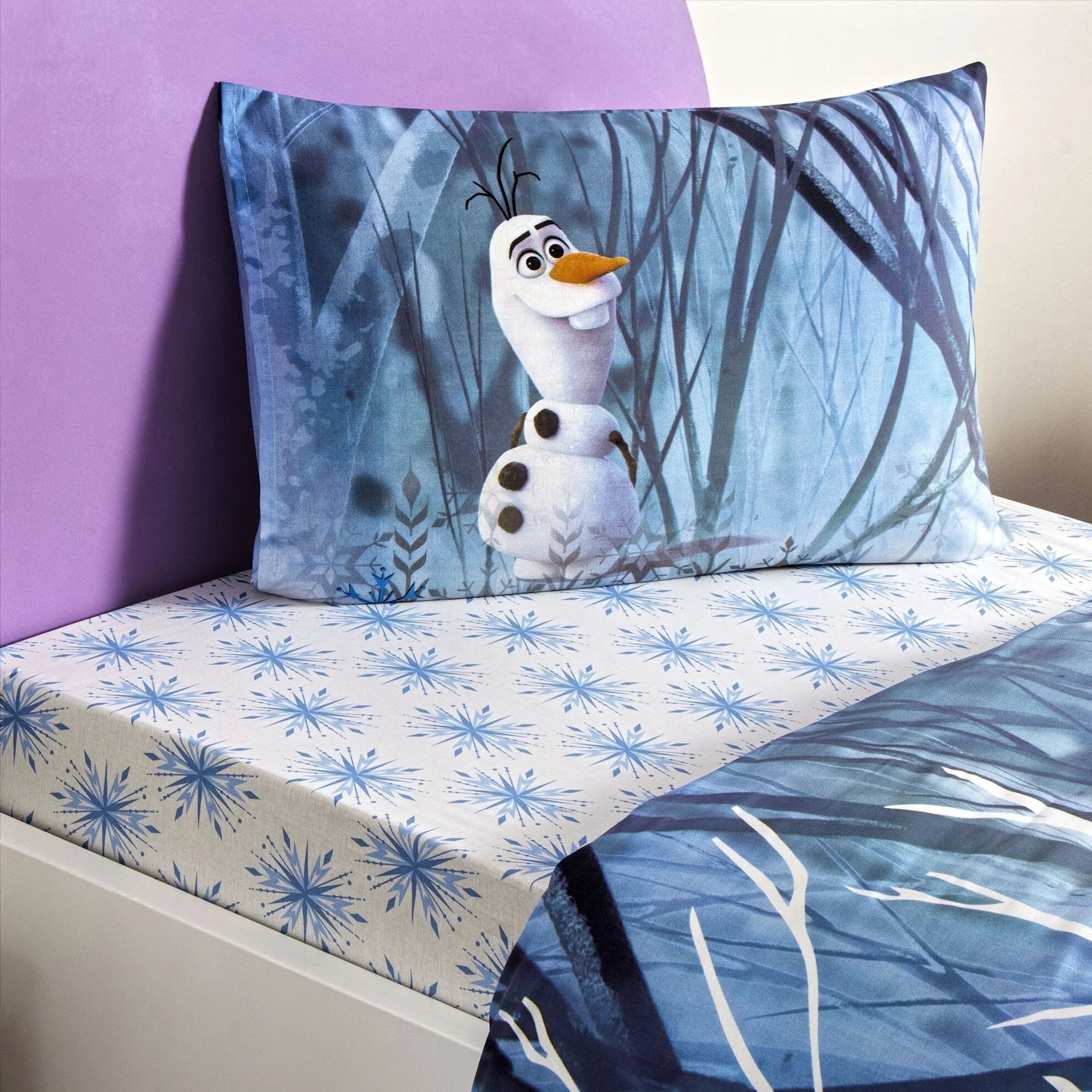 Постільна білизна TAC Disney 160×220 см Frozen Winter