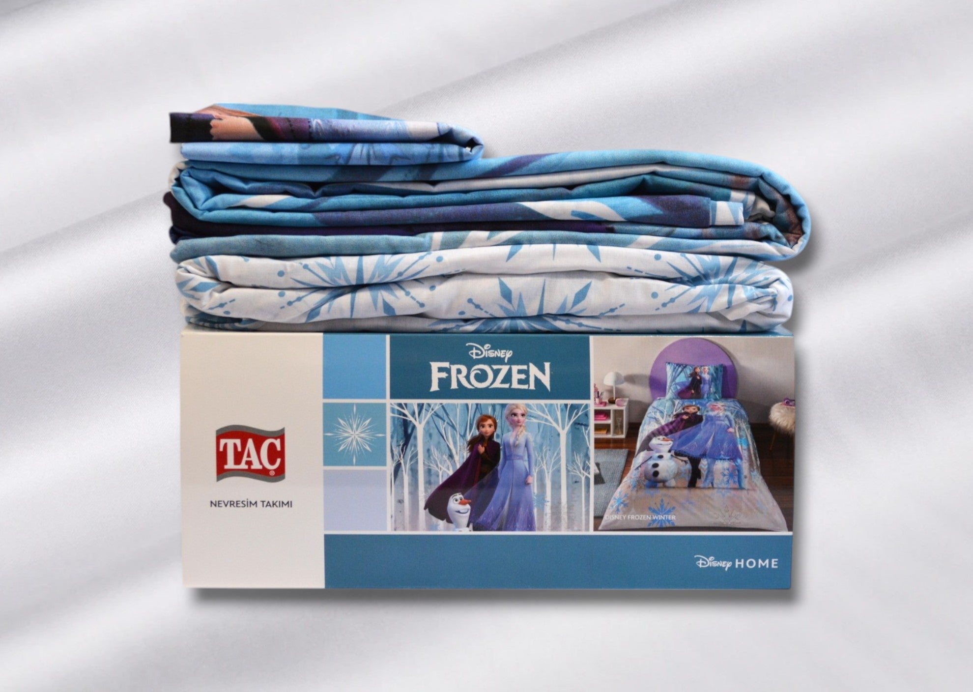 Постільна білизна TAC Disney 160×220 см Frozen Winter