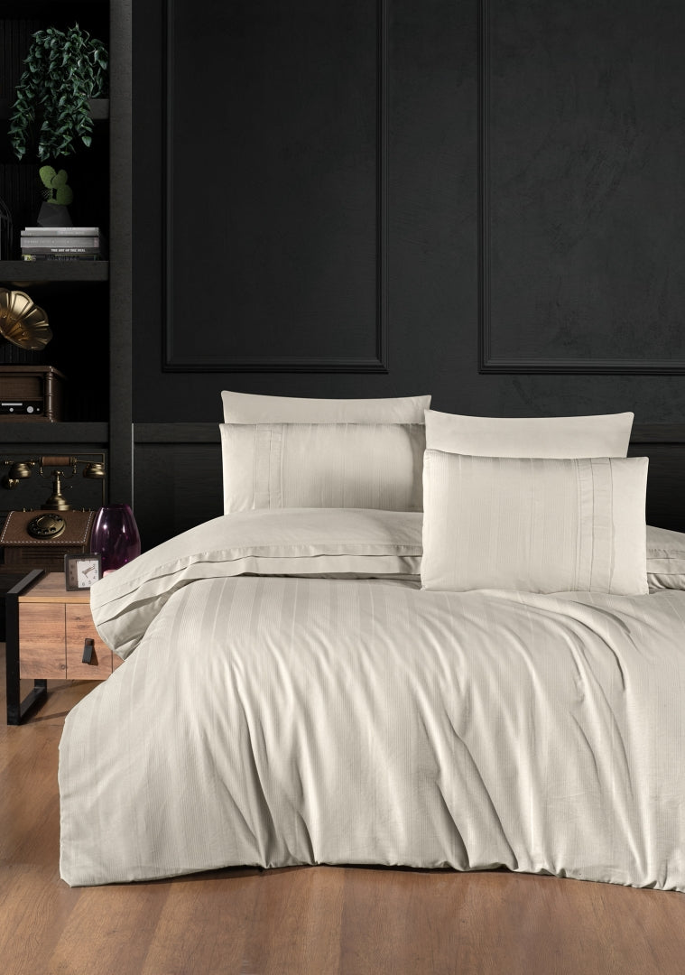 Постільна білизна First Choice Ranforce Deluxe 200 х 220 см Glosland Beige