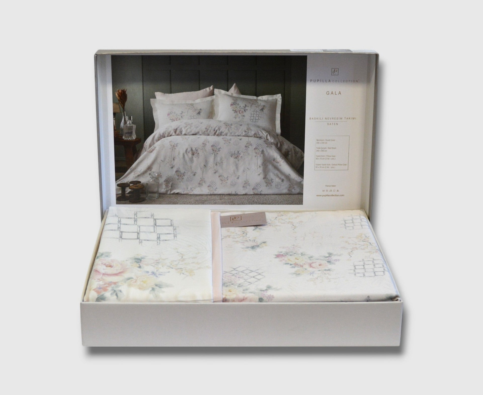 Постільна білизна Pupilla Digital Satin 200 х 220 см Gala