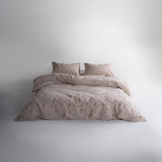 Постільна білизна Limasso Stonewashed Garden de Fleur 200 х 220 см Oxford Tan