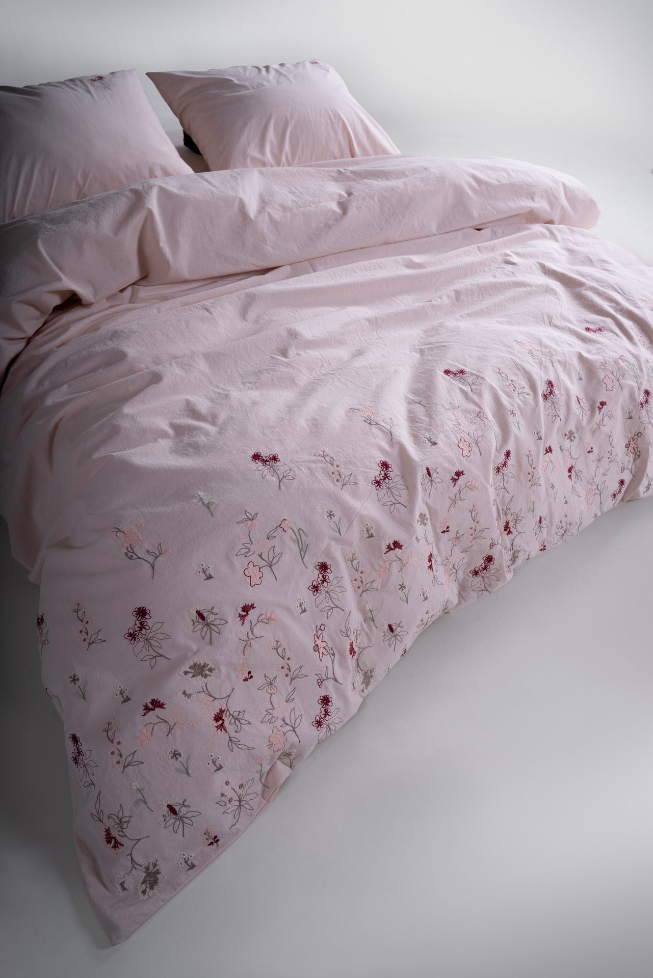 Постільна білизна Limasso Stonewashed Garden de Fleur 200 х 220 см Pristine