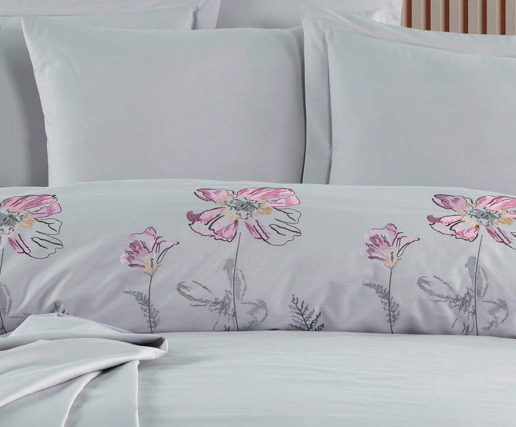 Постільна білизна Maribor Elegance Poplin 200 х 220 см Glory Gri