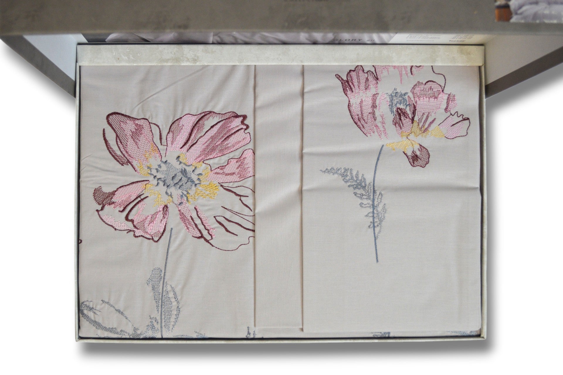 Постільна білизна Maribor Elegance Poplin 200 х 220 см Glory Gri