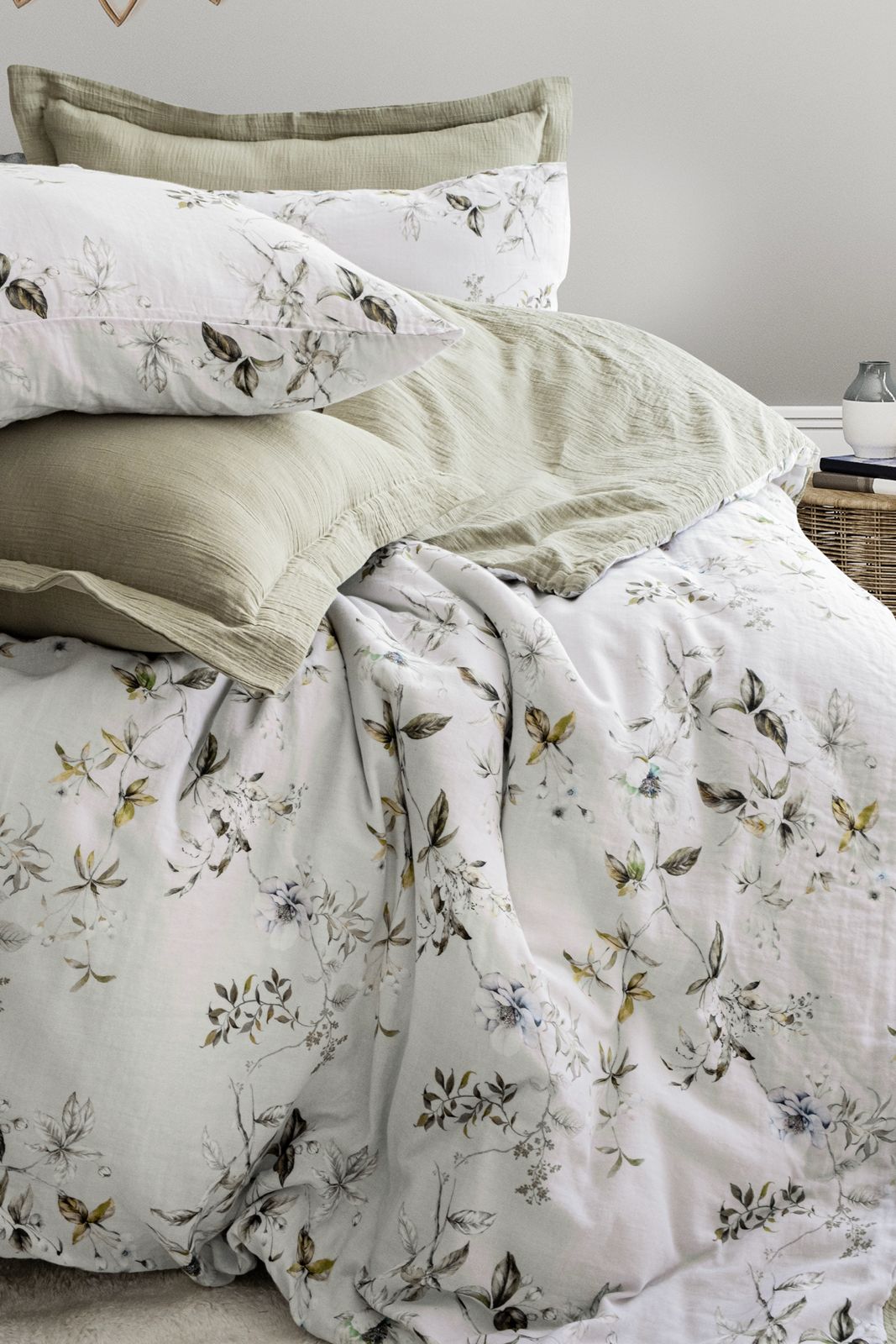 Комплект постільної білизни Saheser Digital Muslin 200х220 см Grazia