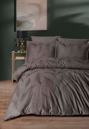 Комплект постільної білизни Saheser Delux Jacquard 300 TC 200х220 см Hazel Vizon