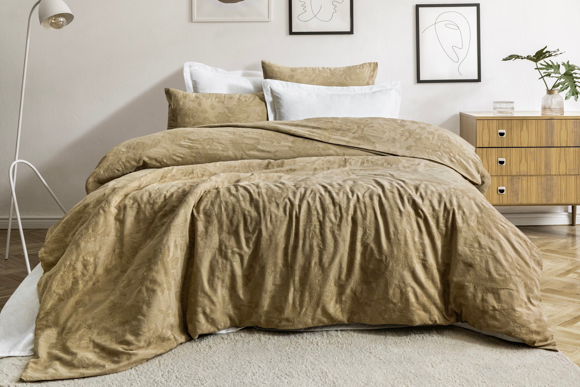 Постільна білизна Saheser Luxury Jacquard 200 х 220 см Hanna